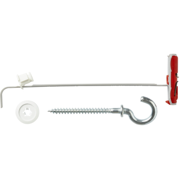 Fischer Hollewandplug DuoTec 10mm met schroefhaak 2 stuks