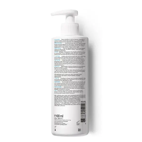 Leite Anti-Ressecamento Lipikar da La Roche-Posay 400ml