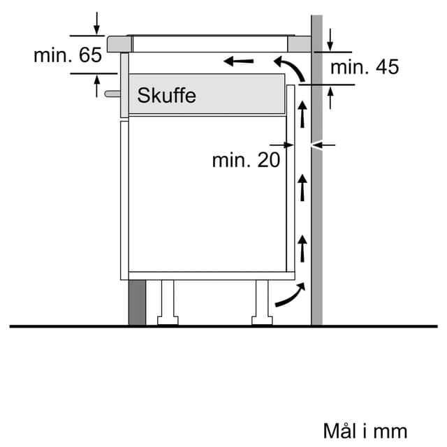 Siemens induktionskogeplade EU611BEB2E