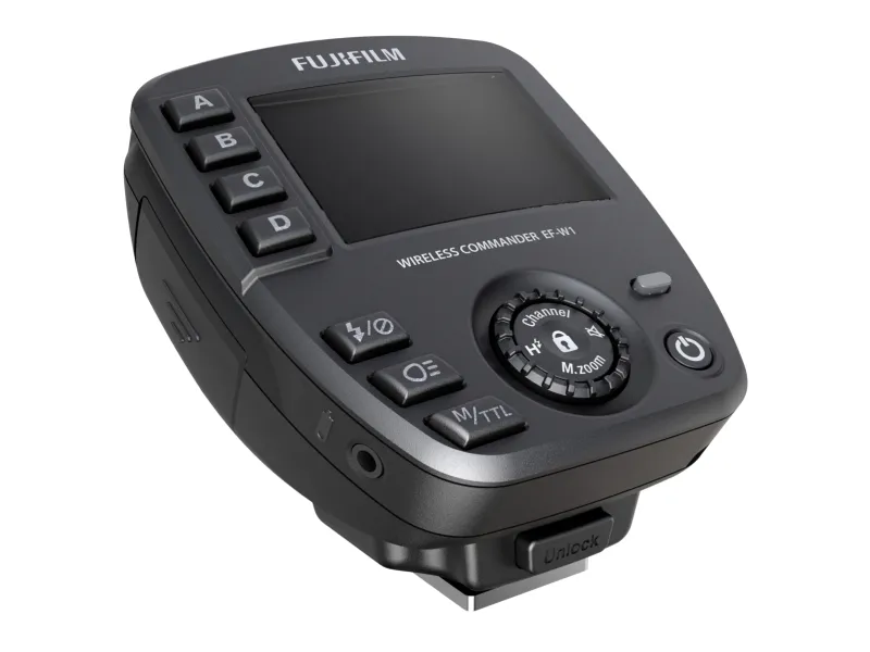 Fujifilm Wireless Commander EF-W1 - Trådløs flash synkroniserings transceiver - for GFX 100, 50; X Series X100, X-E3, X-H1, X-H2S, X-Pro3, X-S10, X-T20, X-T3, X-T30, X-T4