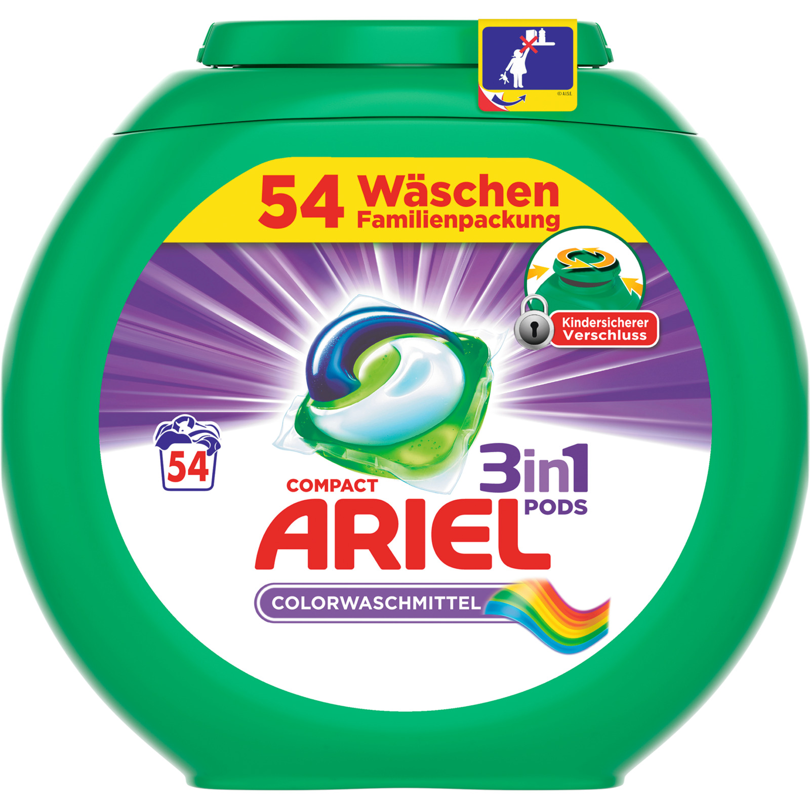 Ariel Pods 3in1 Color 54WG