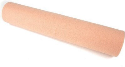 Filtrulle - Lys Beige - Polyester Filt - 45 CM X 5 M