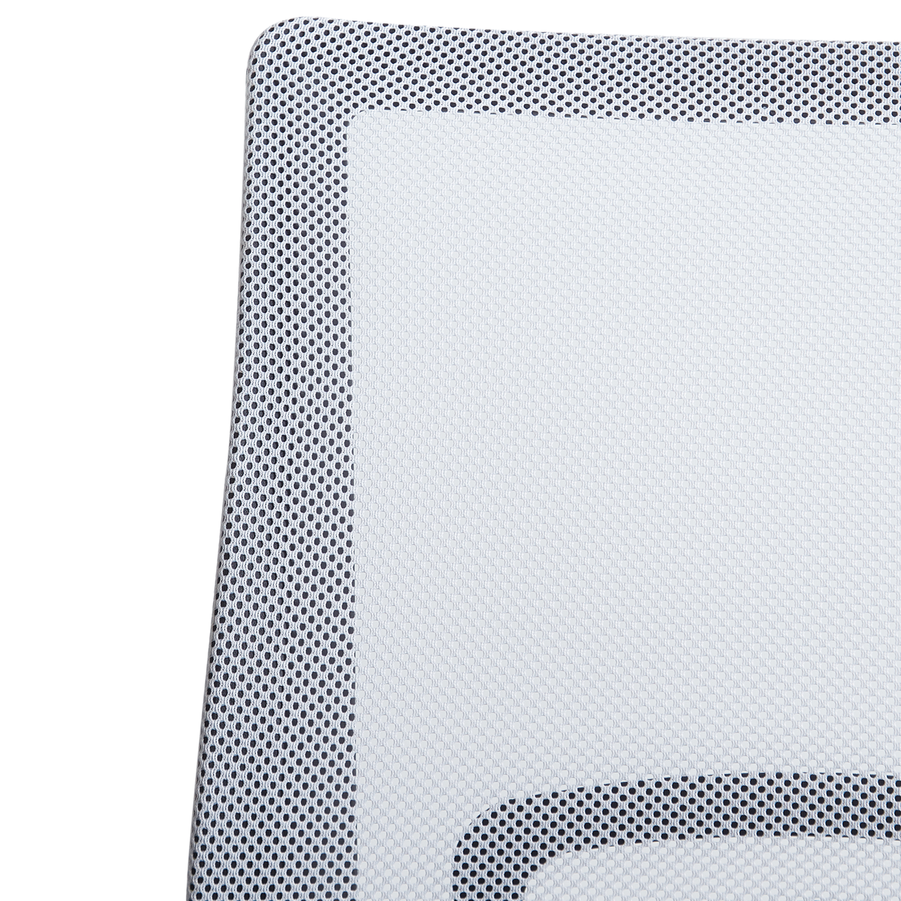 Beliani - SOLID - Bureaustoel - Zwart|Wit - Polyester