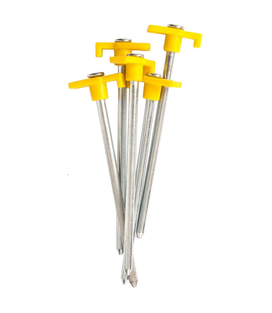 Trespass Rockie - Piquets de tente pour sol dur (lot de 5) (Argent) (Taille unique) - UTTP573