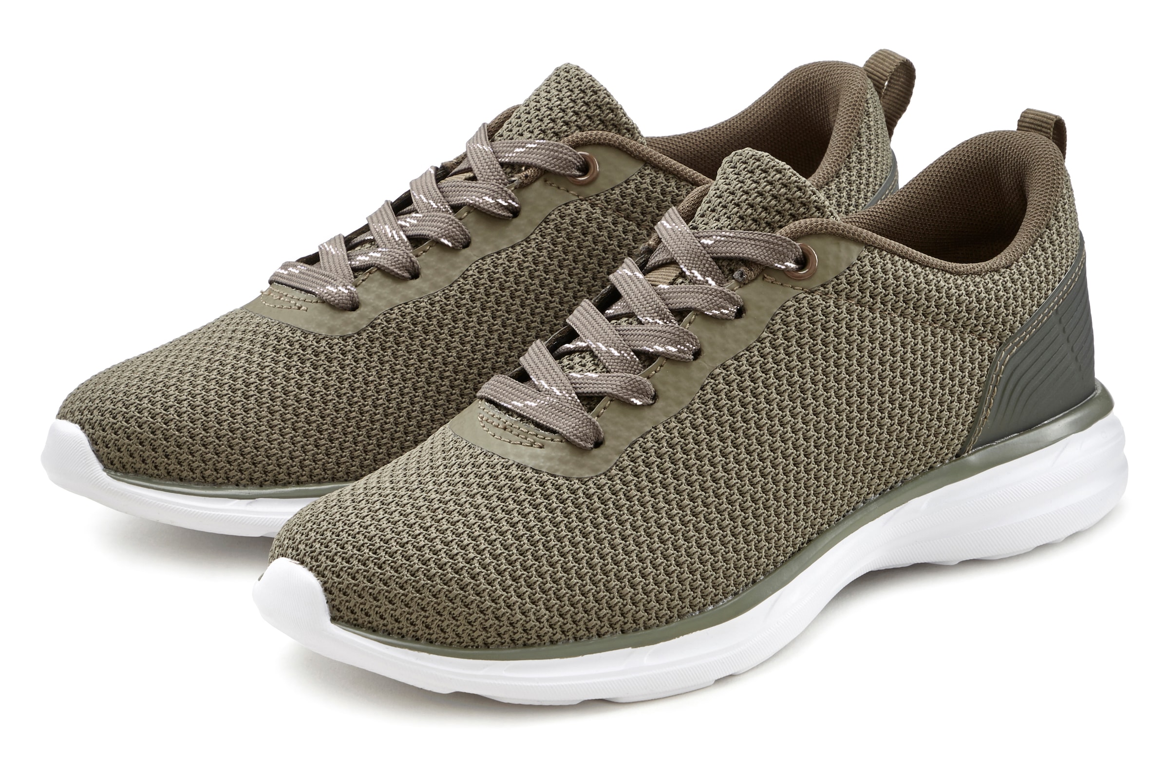 LASCANA Sneaker  Schnürhalbschuh, Halbschuh, Freizeitschuh ultraleicht VEGAN