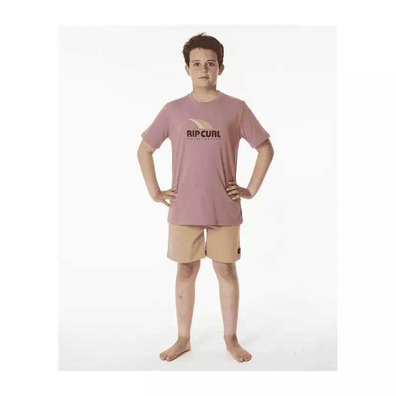 Teeshirt junior RIPCURL Surf Revival Tee-Boy Mauve