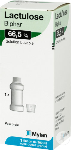 Mylan Lactulose Biphar 66,5% Solution Buvable Flacon 200ml