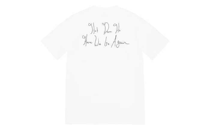 Supreme Lil Kim Tee White