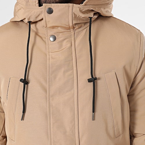 Parka Capuche Camel