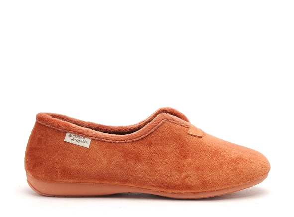 La maison de l espadrille chaussons femme 6211 5 orange