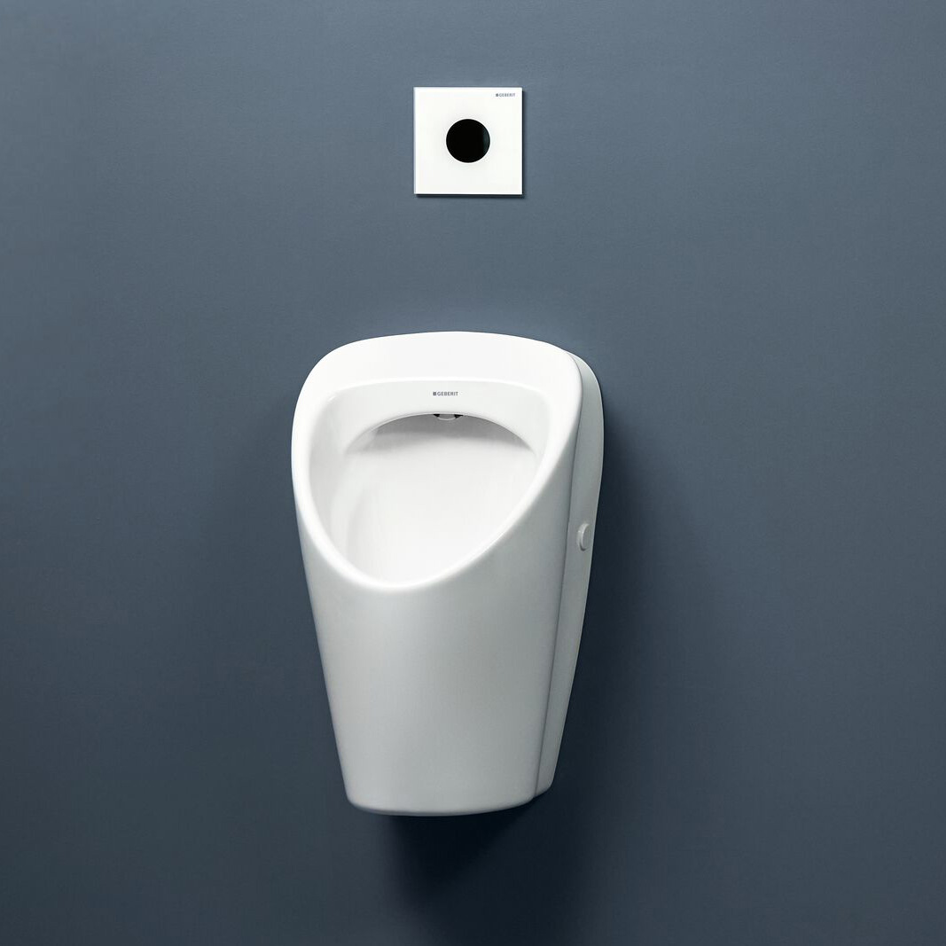 Geberit Renova S urinoir met Keratect en achterinlaat wit glans