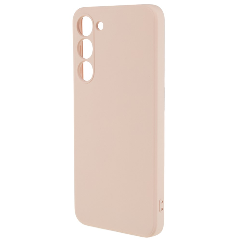 Samsung Galaxy S23 5G Gummi Case Hülle mit Kameraschutz - Rosa (Matt)