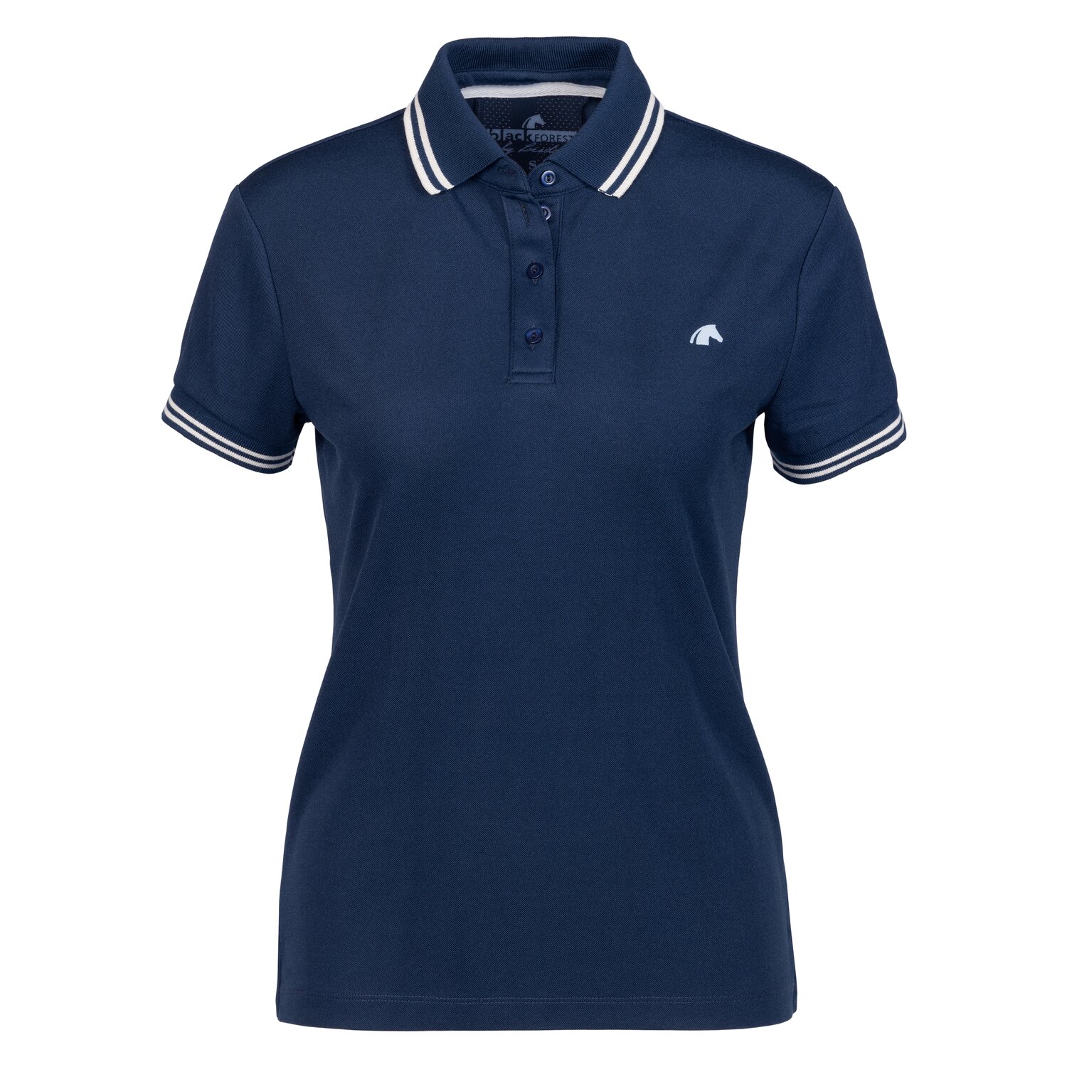 black forest Funktions-Poloshirt mit Mesh - navy
