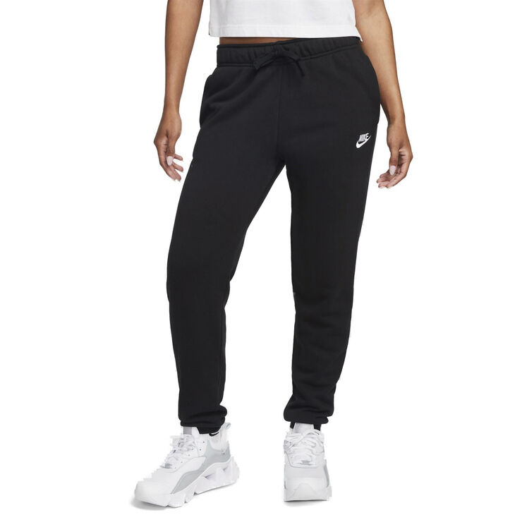 Nike Sportswear Club Fleece Mid-Rise bukser Sort