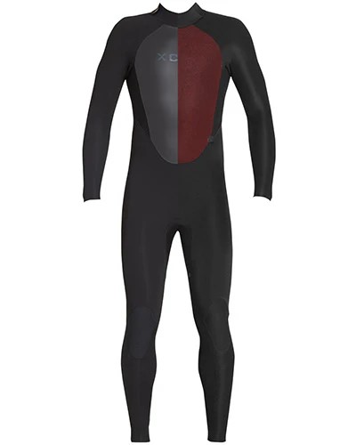 Xcel Combinaison Men 4/3 Axis Back Zip Wetsuit Black ML