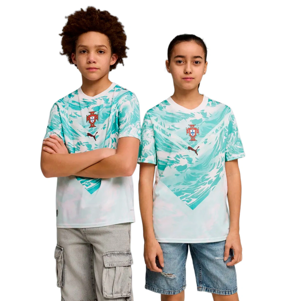 Camisola Puma Portugal Segundo equipamento Mundial 2026 Criança