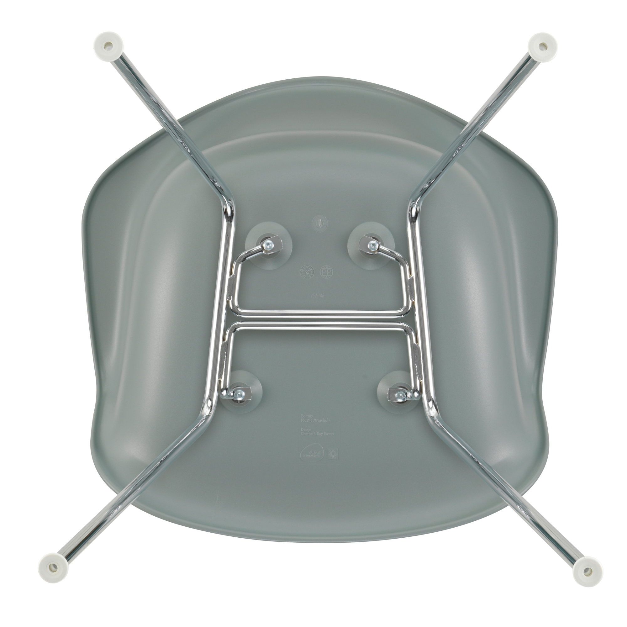 Eetkamerstoel DAX RE chroom Light Grey