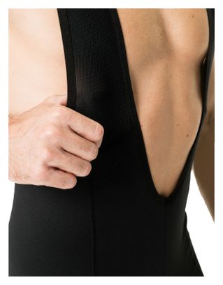 Cuissard Long à Bretelles Vaude Active Warm Noir/Silver