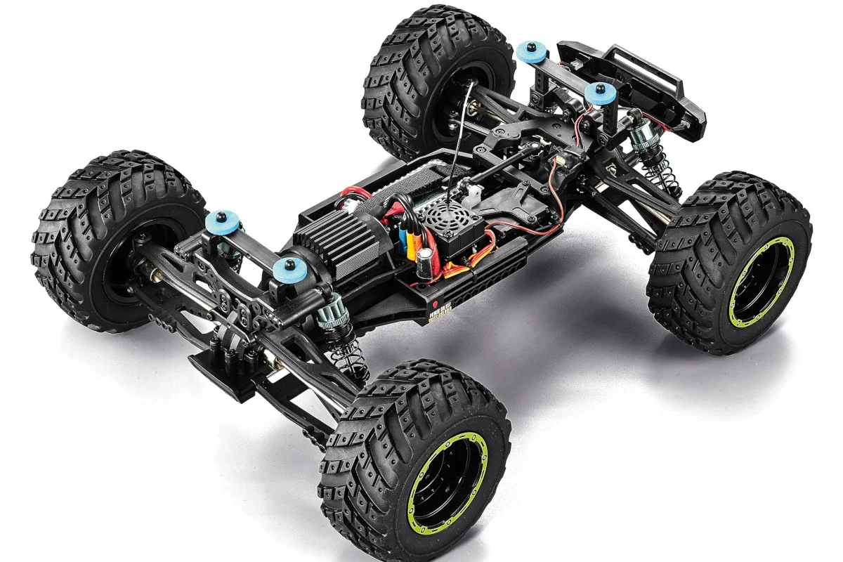 BLACKZON - Smyter MT Turbo 1/12 4WD 3S Brushless - Grøn