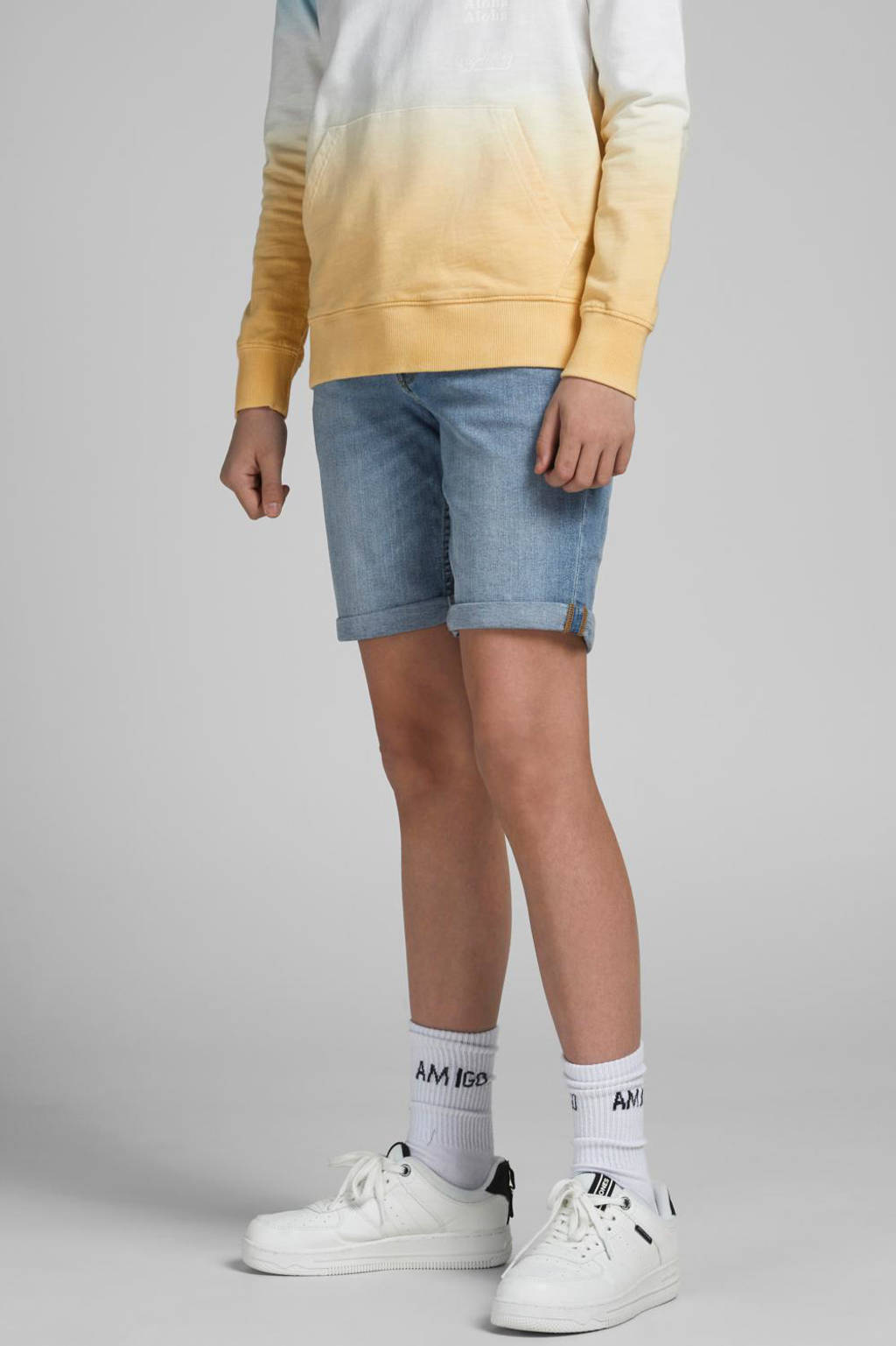 JACK & JONES jeans bermuda JJIRICK stonewashed