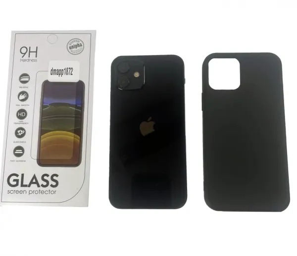 Refurbished Bundle Apple iPhone 12 256GB (Sort) - Condition: Grade B