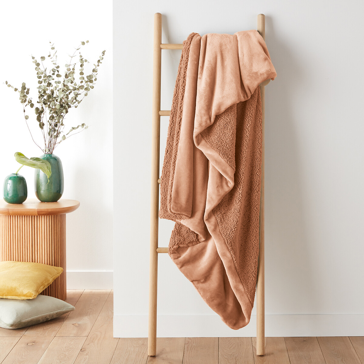 LA REDOUTE INTERIORS<br>Manta de lã Sherpa Maxine
