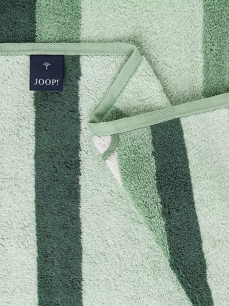 JOOP Duschtuch VIBE STREIFEN 80x150cm Salbei hellgrün