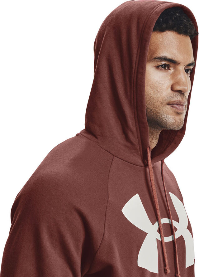 Under Armour Rival Fleece Big Logo hættetrøje Brun