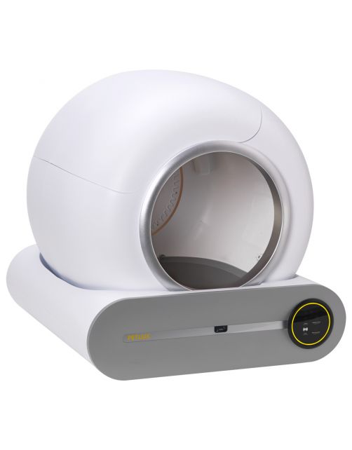 Petlux Automatische Kattenbak Met App En Geurfilter - Kattentoilet - 48x52x50 cm Wit