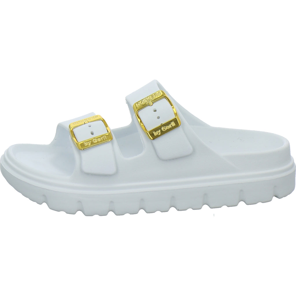 Dockers Pantoletten Damen Weiß