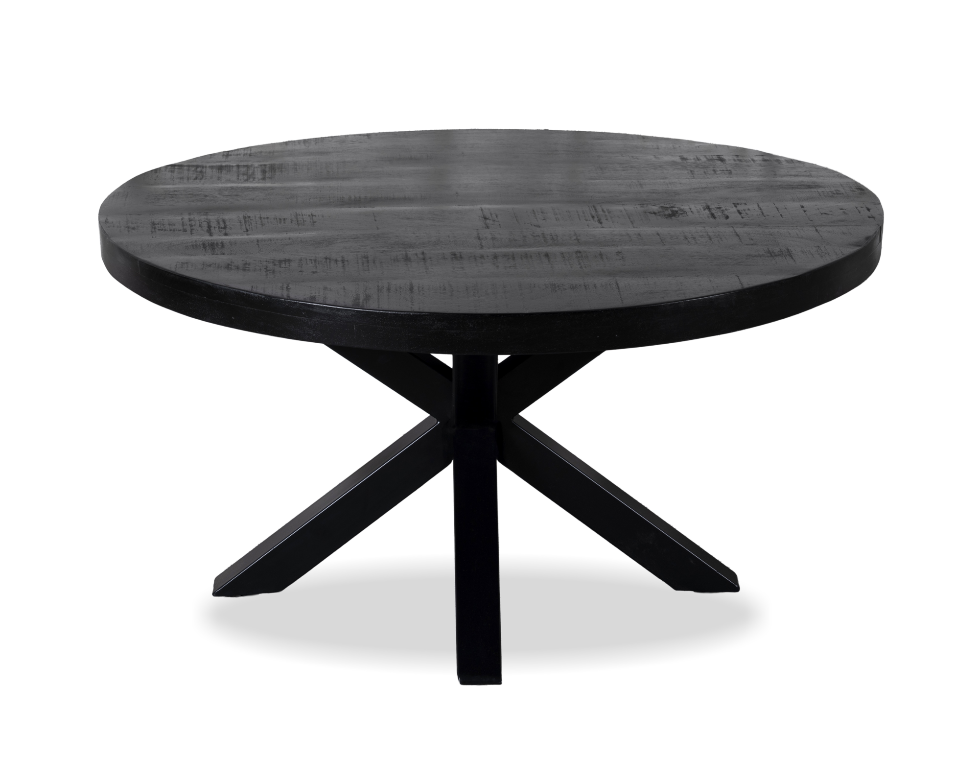 Salontafel Daan Ø90 cm zwart