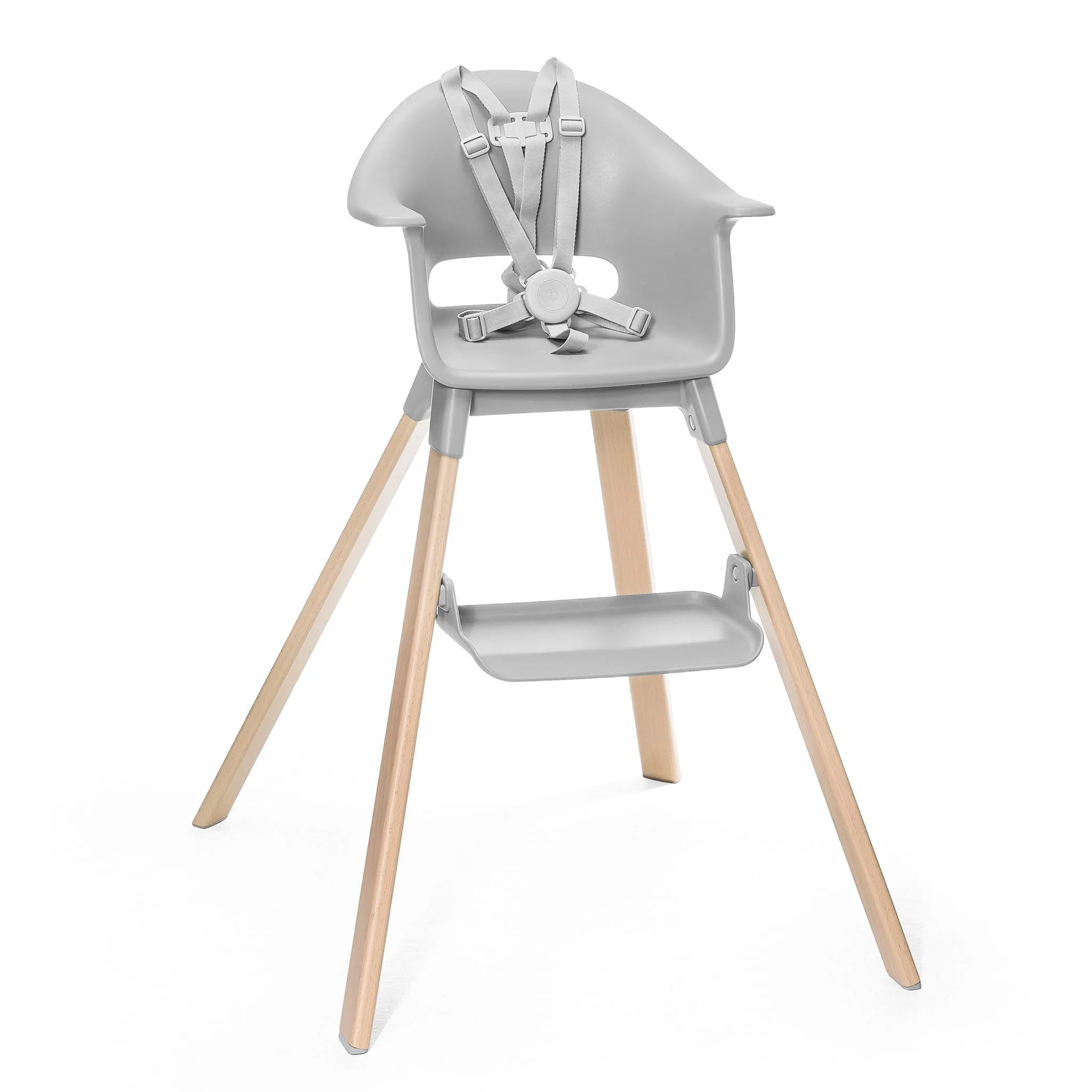 Stokke Chaise Haute Clikk - Gris Nuage