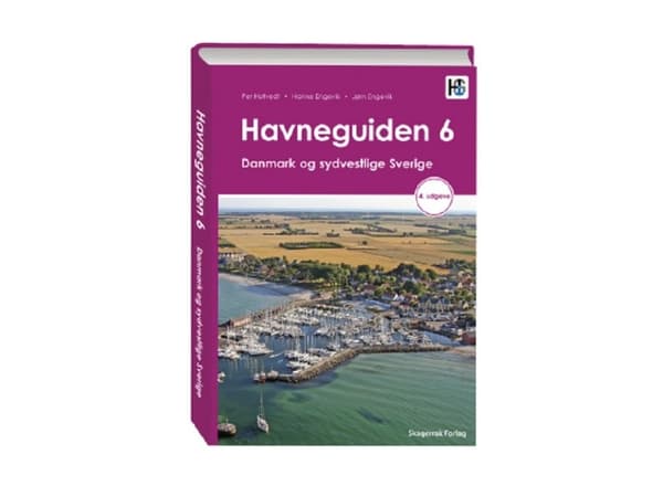 Havneguiden 6 Danmark og sydvestlige Sverige, 4 utgave | Per Hotvedt, Hanne Engevik og Jørn Engevik | Språk: nor