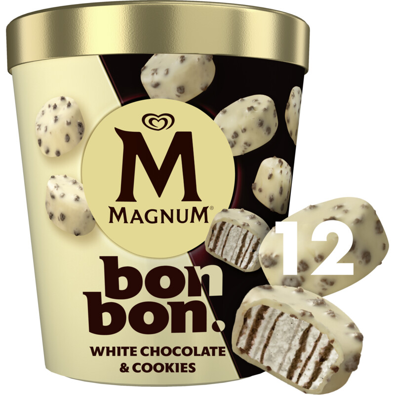 Magnum Bonbon white chocolate & cookies