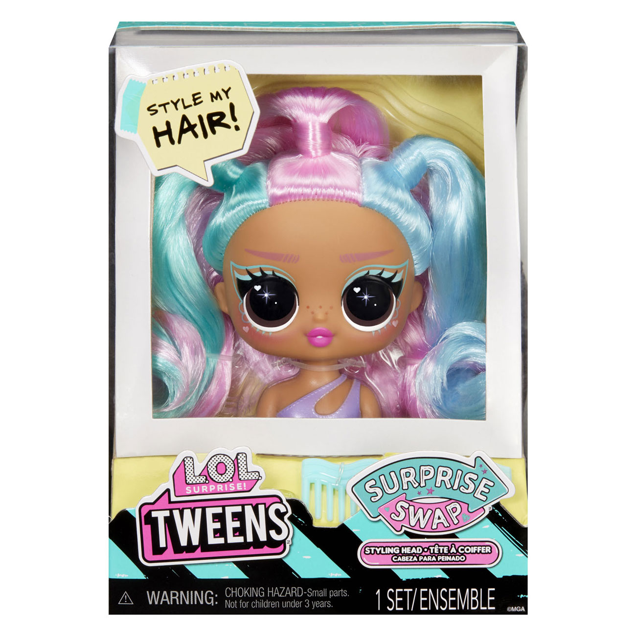 L.O.L. Surprise Tweens Surprise Swap Styling Kaphoofd