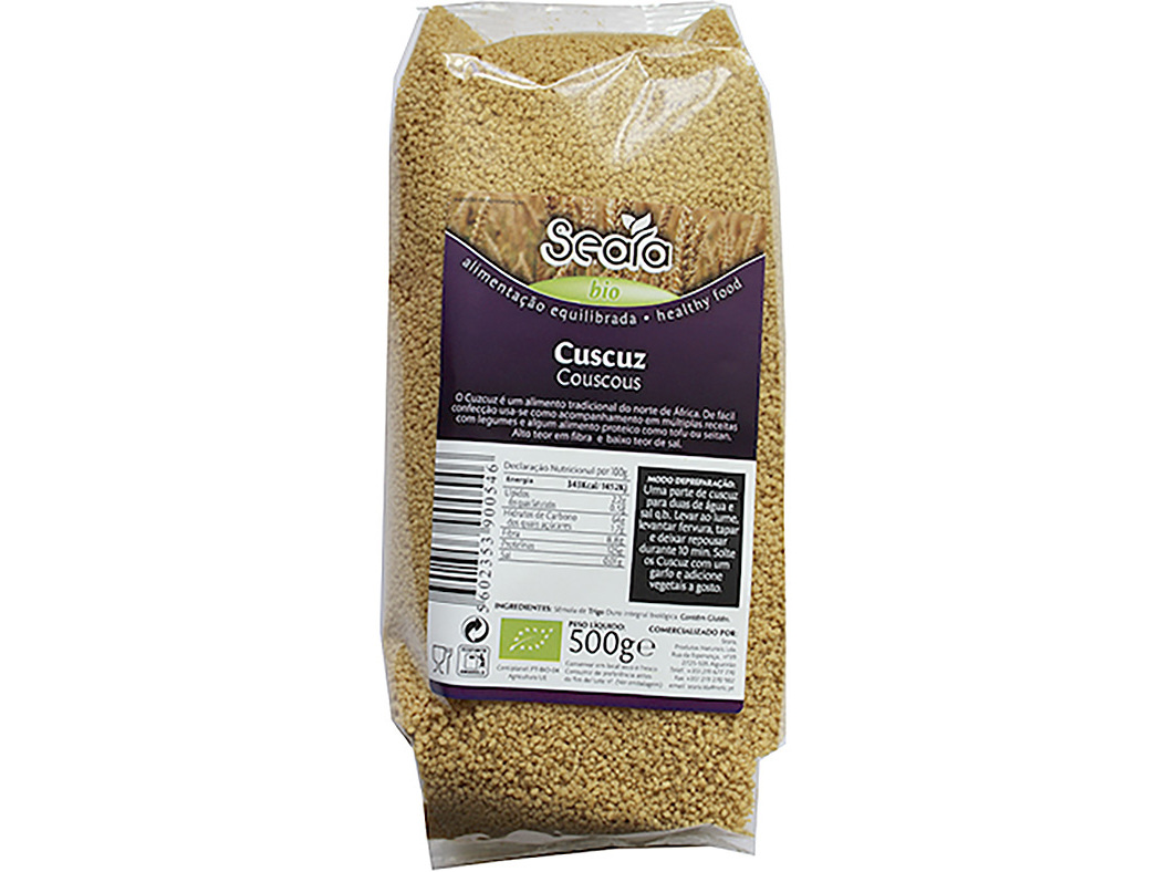 COUSCOUS SEARA INTEGRAL 500G