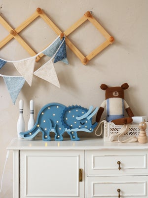Little Lights Lampe Dinosaur, Jurassic Navy
