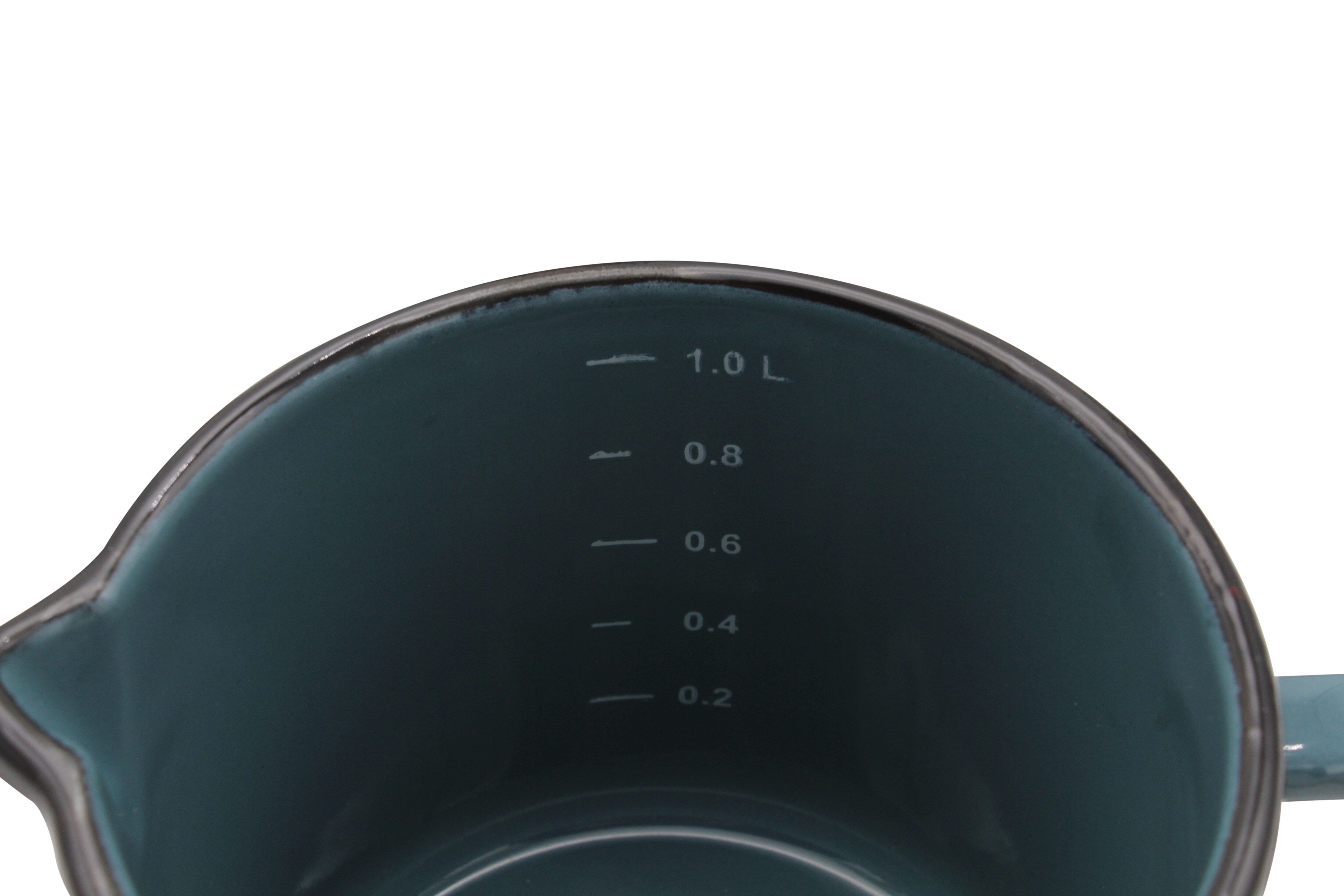 Karlkrüger Emaille-Topfset 4-tlg. Petrol