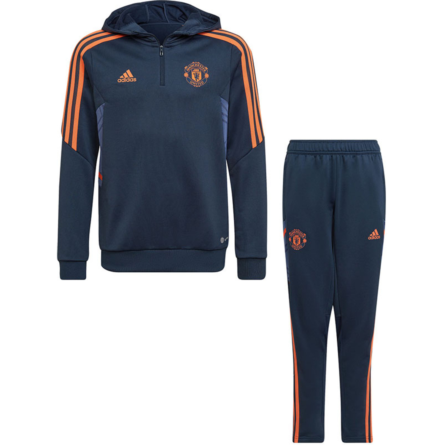 adidas Manchester United TK Hoody Trainingspak Kids
