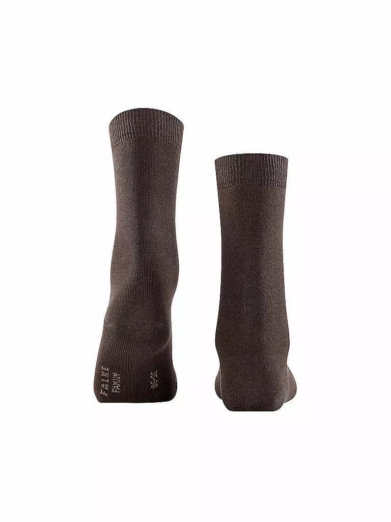 FALKE Socken Family dark brown braun