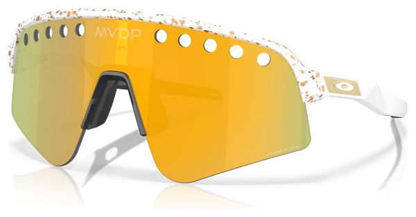 Lunettes Oakley Sutro Lite Sweep - Mathieu Van Der Poel Signature Series / Prizm 24K / Ref : OO9465-3339