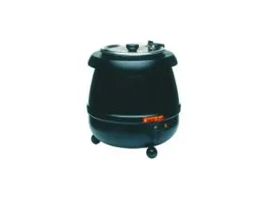 Suppegryde Hot-Pot 9 ltr 400W 240V Letmetal Sort,stk
