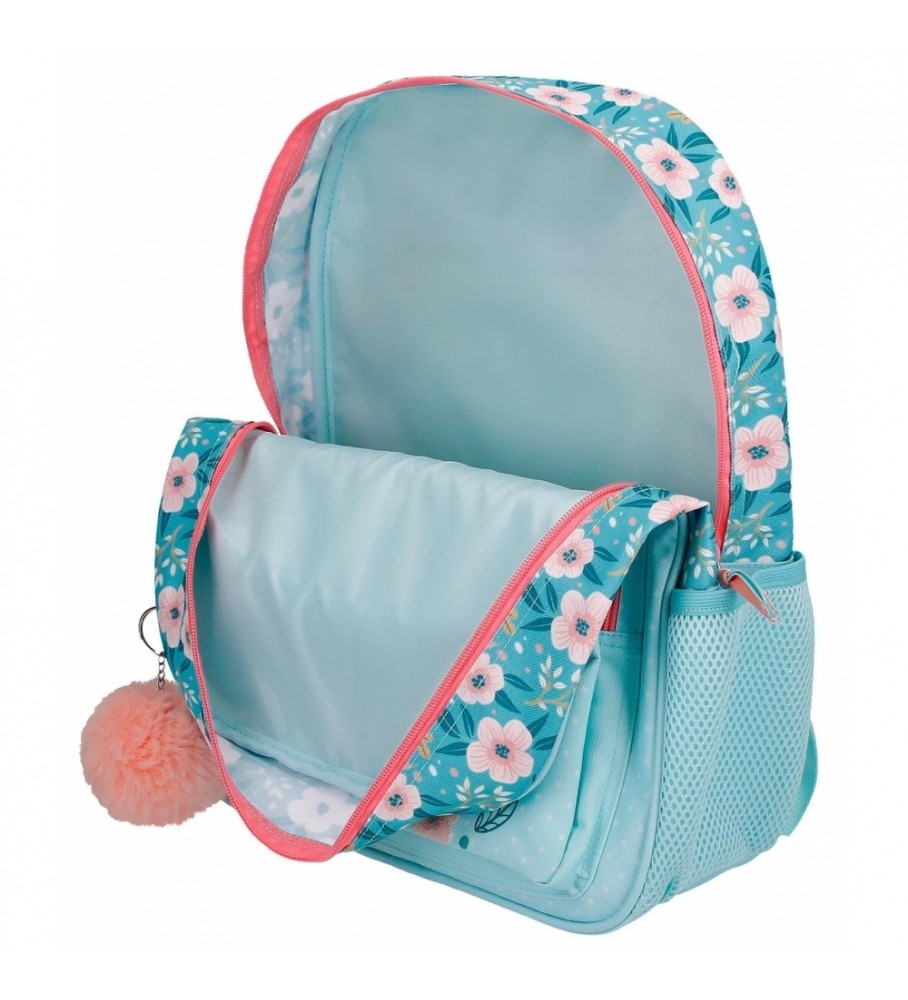 Movom Mochila 38cm Never Stop Dreaming adaptable a carro azul