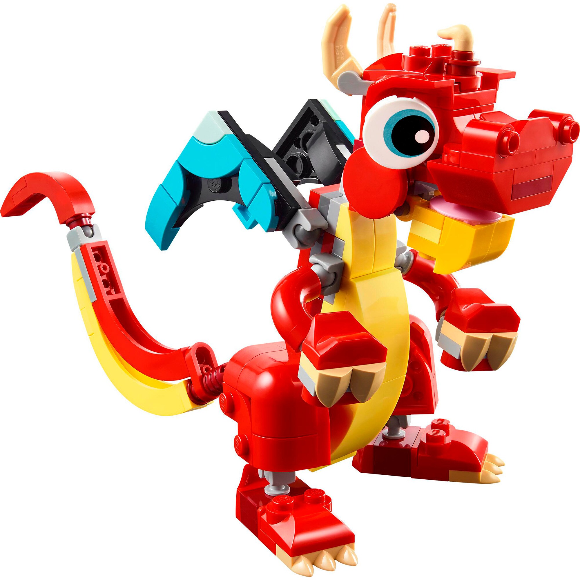 LEGO Konstruktionsspielzeug Creator 3-in-1 Roter Drache