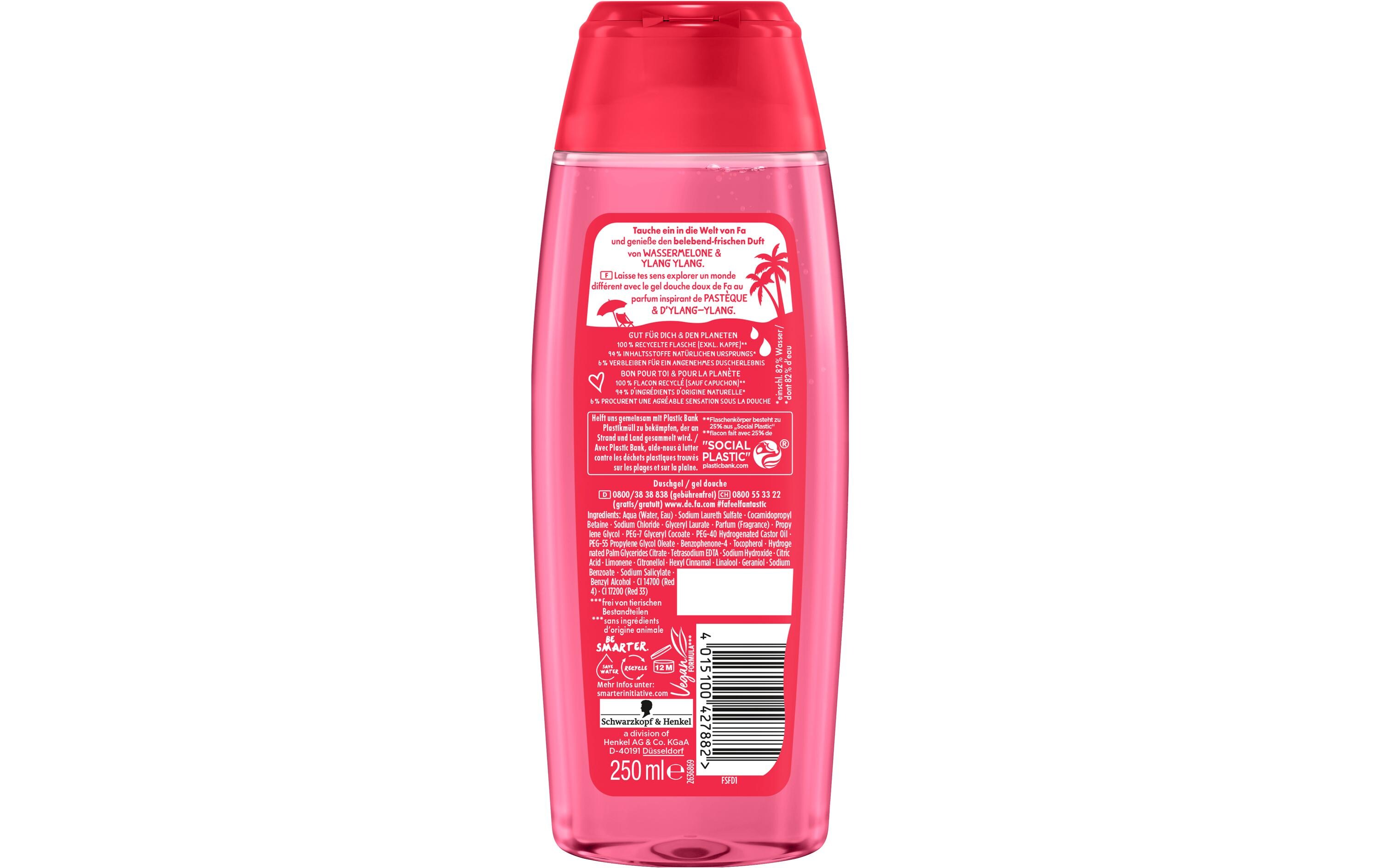Duschcreme Fiji Dream 250 mlPflegedusche mit frischem Duft von Wassermelone und Ylang Ylang