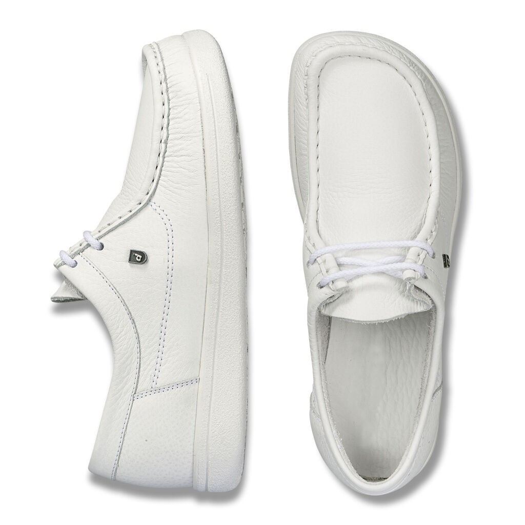 Schnürschuhe - Mokassin LATINO weiss