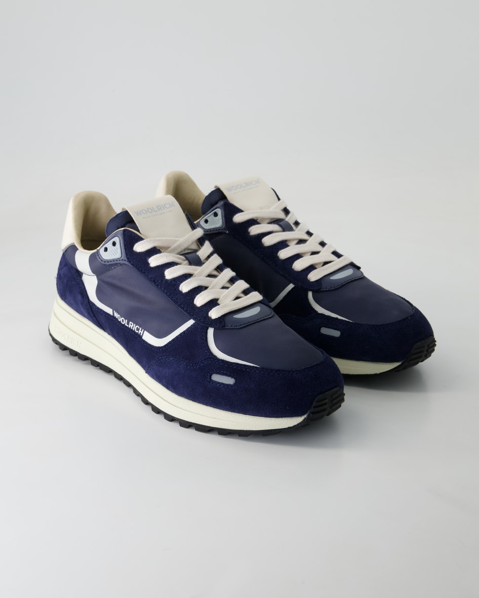 Woolrich Retro Sneaker in Blau