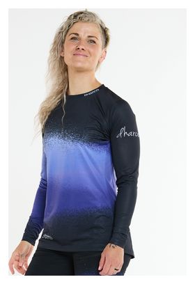 Maillot à Manches Longues Dharco Femme Race Ultra Violet