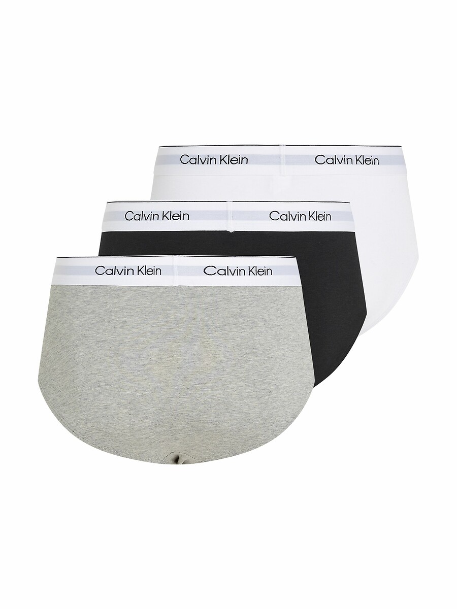 CALVIN KLEIN ROUPA ÍNTIMA<br>Conjunto de 3 cuecas, algodão moderno