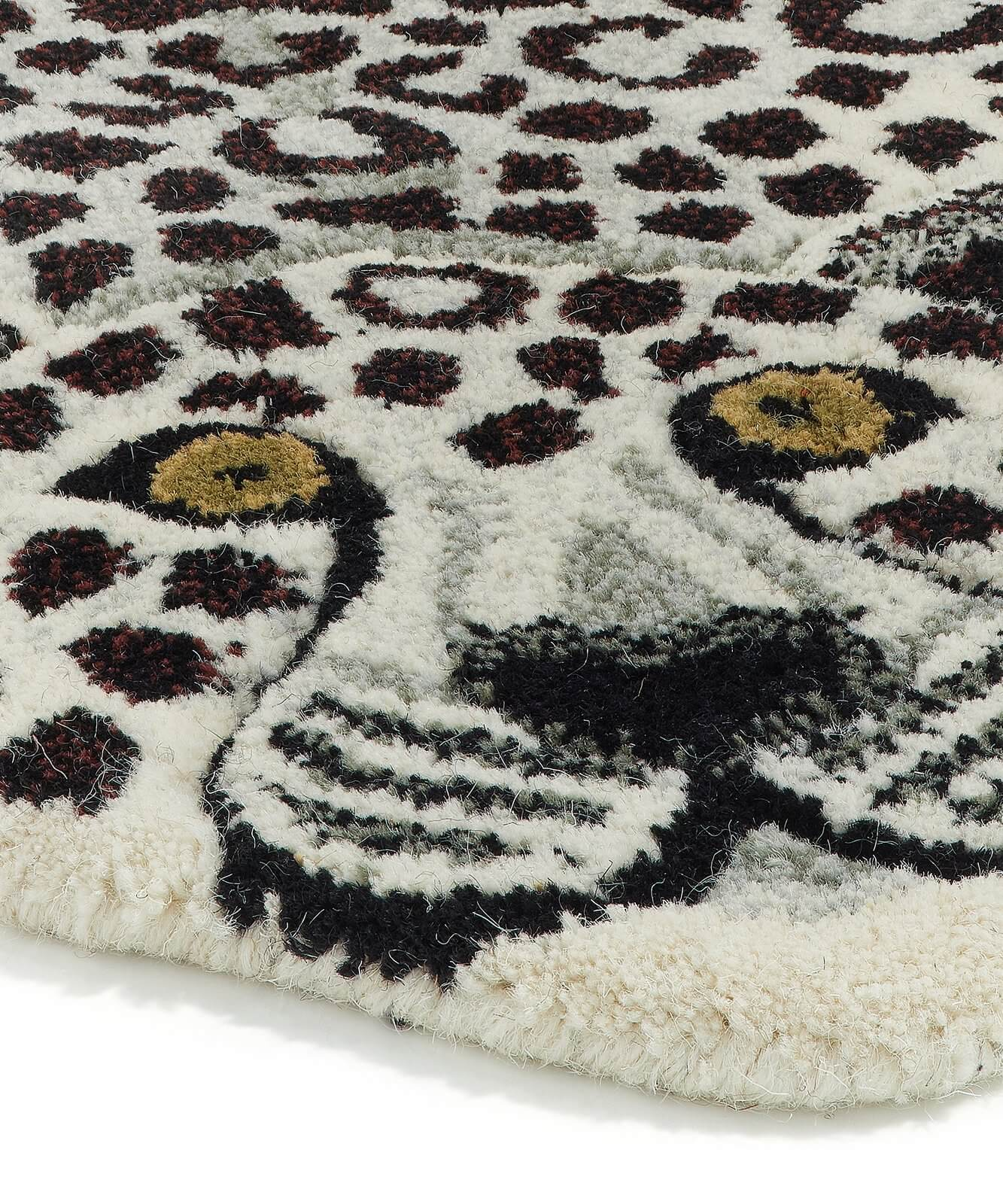 DG Snowy Leopard Rug Large